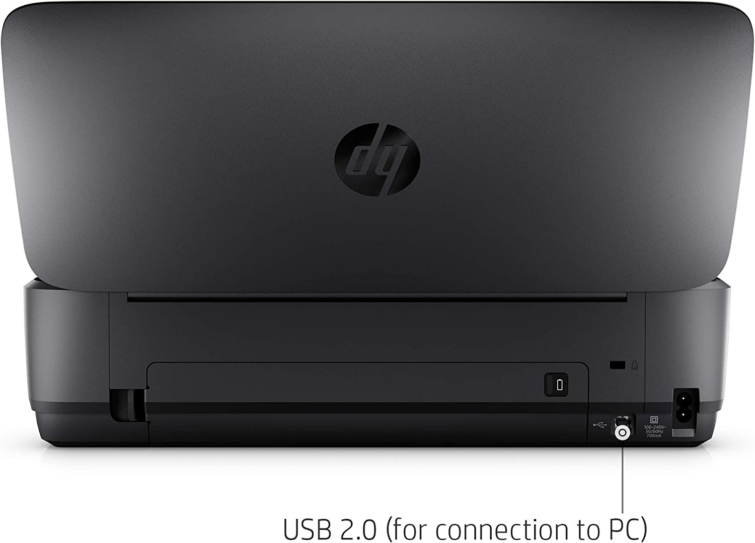 HP OfficeJet 250 All-in-One Portable Printer with Wireless & Mobile Printing, Works with Alexa (CZ992A) Black - Image 9